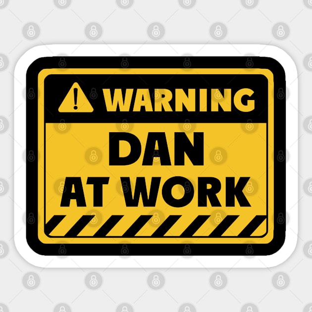 Dan at work Sticker by EriEri